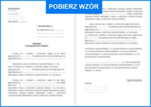 Wz R Porozumienia Rodzicielskiego Opieka Naprzemienna Wz R Pobierz