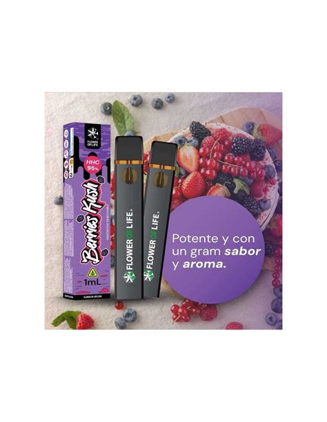 VAPE DESECHABLE HHC 95 BERRIES KUSH