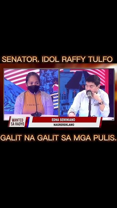 Idol Raffy Tulfo Galit Na Galit Sa Mga Pulis At Napa Mura Pa Youtube