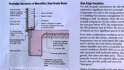 Slab On Grade Insulation