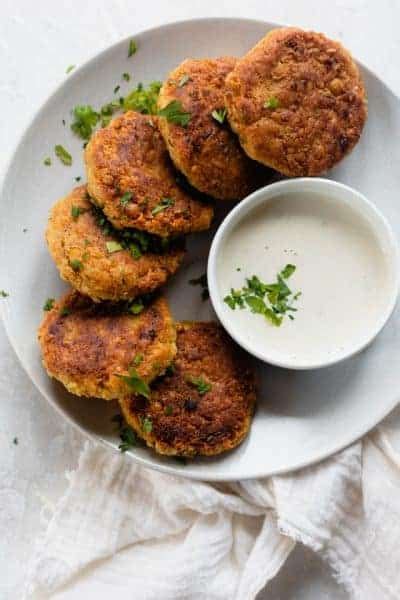 Chickpea Fritters Great For Meal Prep Feel Good Foodie