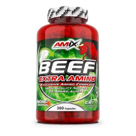 AMIX Beef Extra Amino 360 Kaps Mutant Lt Grupiniai Maisto