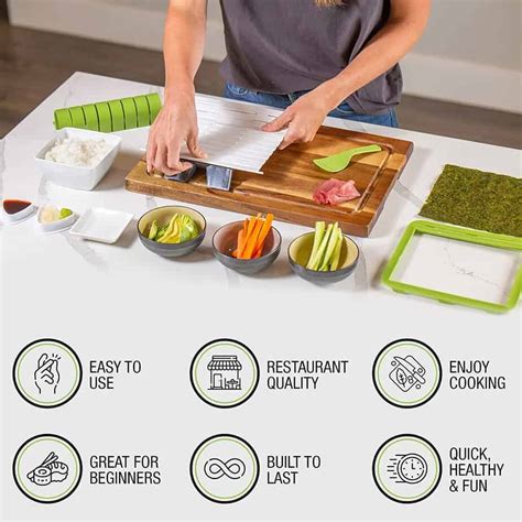 Complete Sushi Making Kit – Wicked Gadgetry