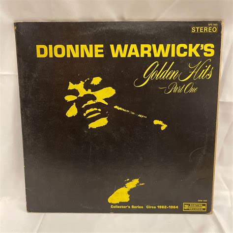 Yahoo N Inch Lp Dionne Warwick Dionne Warwi