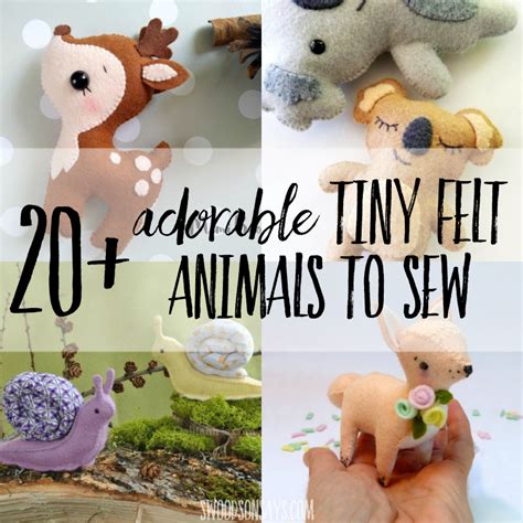 Easy Printable Felt Patterns