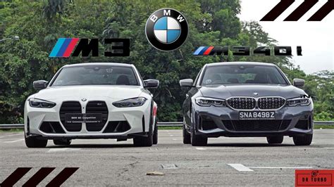 Bmw M3 Competition Vs M340i YouTube