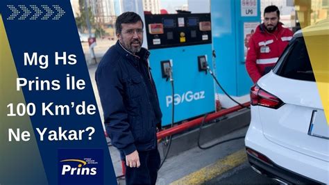 Mg Hs 100 km de Prins Vsi3 ile Kaç TL harcar LPG İle Yakıt Testi