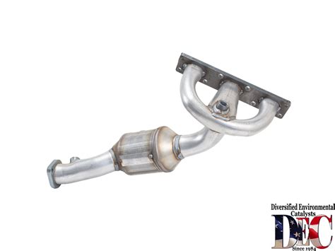 2004 Bmw X3 Catalytic Converter With Integrated Exhaust Manifold