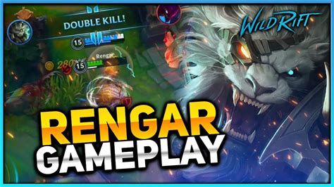 Wild Rift New Rengar Gameplay Builds Runes For Rengar Patch B