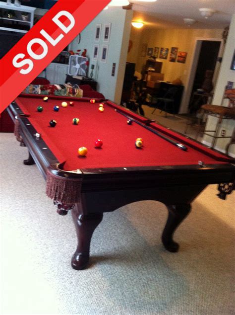 Brunswick • Sold Used 8 Brunswick Bradford Pool Table • American