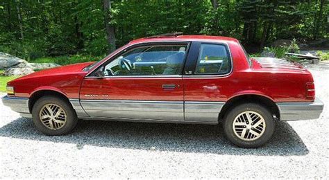 1988 Pontiac Grand Am Pontiac Grand Am Red Car Compact Cars