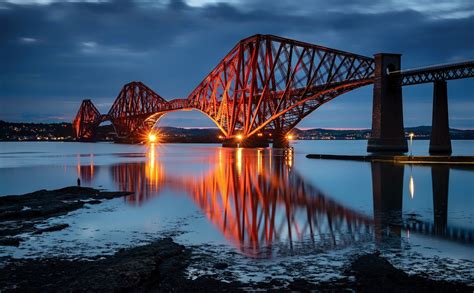 HD wallpaper: Bridges, Forth Bridge, Reflection, Scotland | Forth bridge, Scotland wallpaper ...