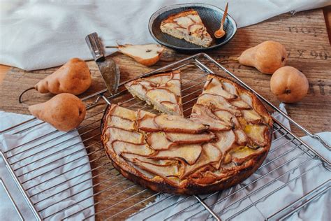 Low Carb Birnenkuchen Mit Mandeln Carinaberry