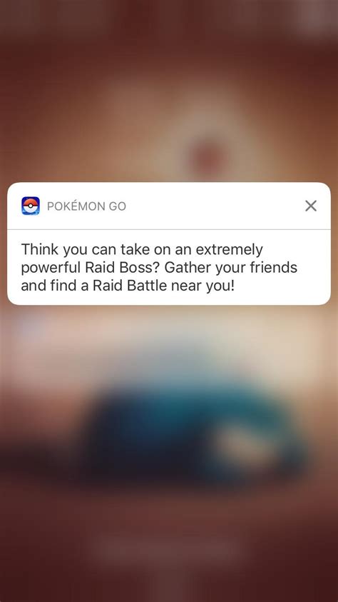 New Push Notification For Raids R Thesilphroad