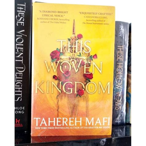 Jual Buku Novel Import This Woven Kingdom By Tahereh Mafi Shopee