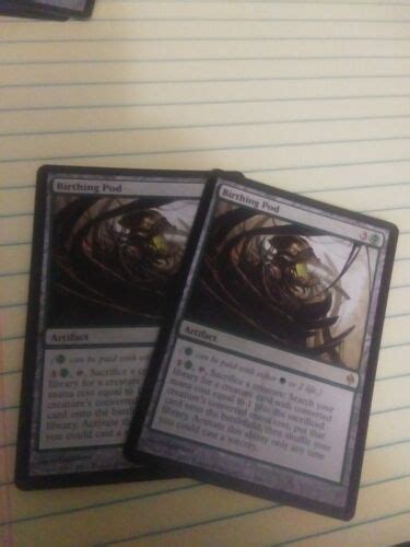 Birthing Pod X 2 NEW PHYREXIA LP NP NM Rare Artifact MTG Magic The