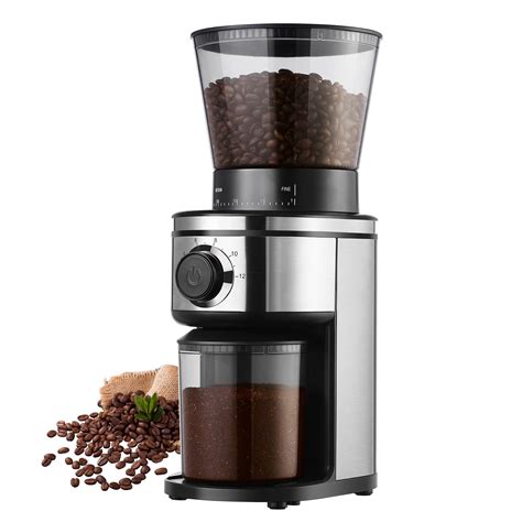 Ollygrin Burr Coffee Grinder Electric Conical Coffee Bean Grinder With