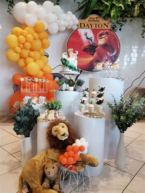 Lion King Theme Birthday Lion King Birthday Party Catch My Party