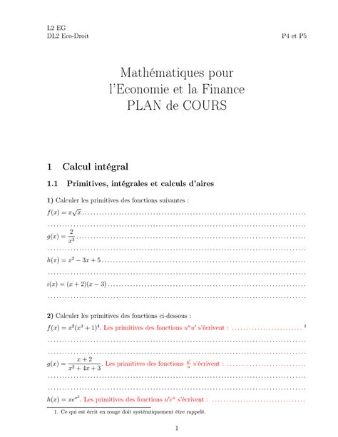 Cours Math matiques L2 EG Mathématiques Gea UA Studocu