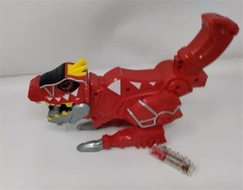 Power Rangers Dino Super Charge Deluxe Red T Rex Morpher Blaster W