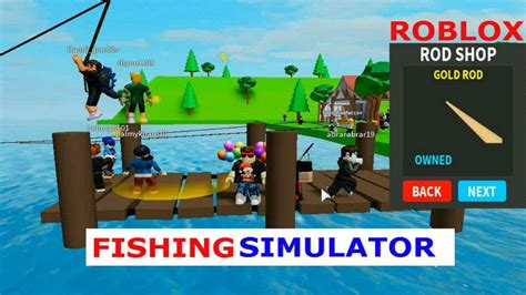 Fishing Simulator Roblox Gold ROD Is The Best Fish Hook Memancing