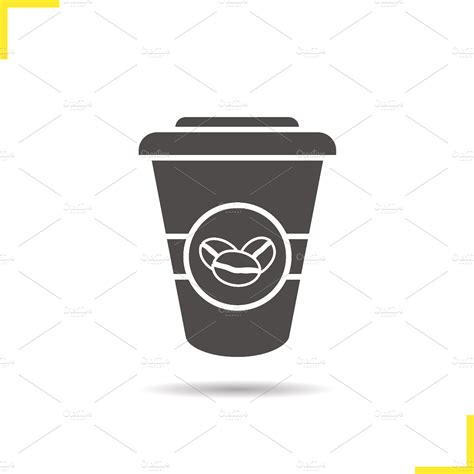 Takeaway Coffee Cup Icon Vector Icons Creative Market