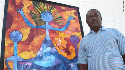 Haitian Artist Levoy Exil Artist Inspiration Painting Artist