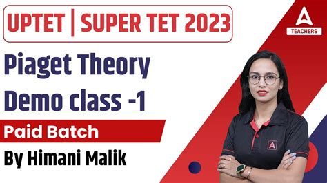 Uptet Super Tet Classes Uptet Cdp Paid Batch Piaget Theory By