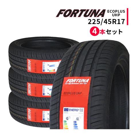 4本セット 225 45r17 2024年製造 新品サマータイヤ Fortuna Ecoplus Uhp 225 45 17 Ft Euhp