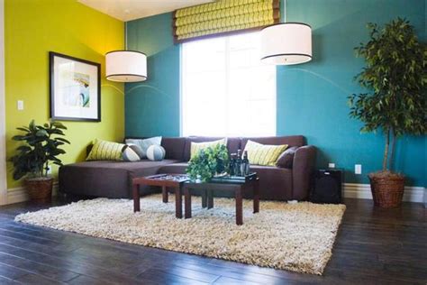 Trendy Color Combinations For Modern Interior Design In Blue And Yellow