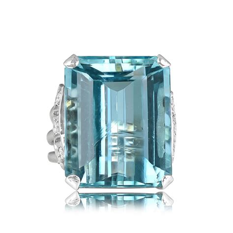 Carat Emerald Cut Aquamarine Ring Ppgbbe Intranet Biologia Ufrj Br