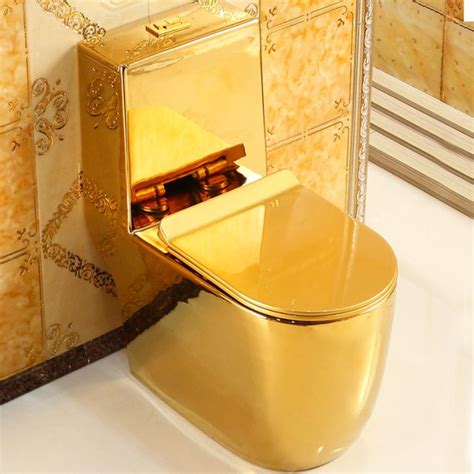 Luxury Design Gold Toilet Royal Toiletry Global