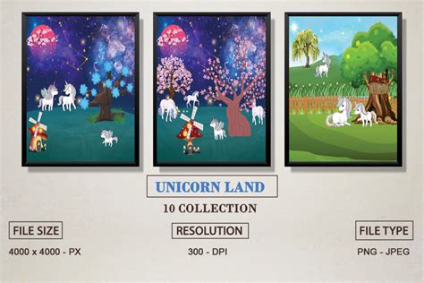 Unicorn land 10 Illustration - FilterGrade