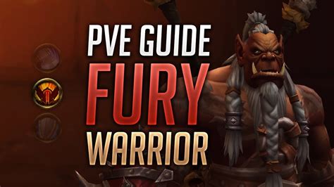 Fury Warrior PVE Guide For BFA Patch Best Talents Stats Azerite