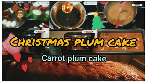 Christmas🌲 Carrot Plum Cake🎂christmas Special Video Part1kamalis Kitchen Youtube