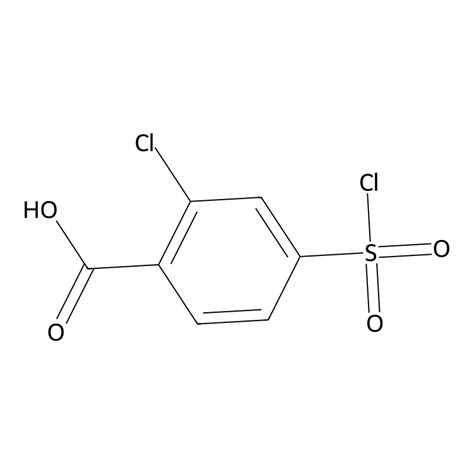 2 Chloro 4 Chlorosulfonyl Benzoic Acid 61953 04 6 Smolecule