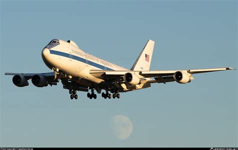 74-0787 USAF United States Air Force Boeing E-4B Photo by Gautham Kurup ...