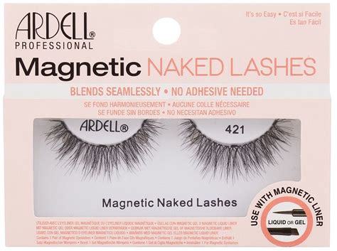 K Nstliche Wimpern Ardell Magnetic Naked Lashes Black