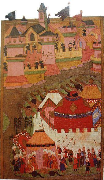 ottoman depiction   siege    century housed