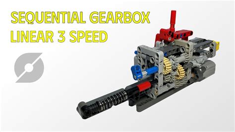 Lego 3 Speed Sequential Gearbox YouTube