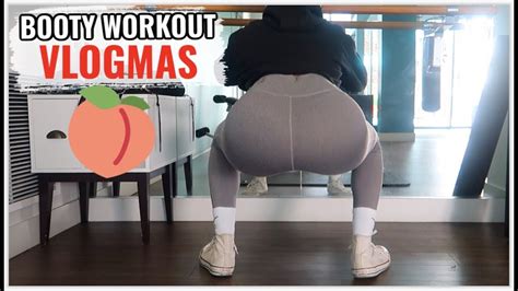 The Only Booty Workout You Need🍑 No Equipment Vlogmas Day 23 Youtube