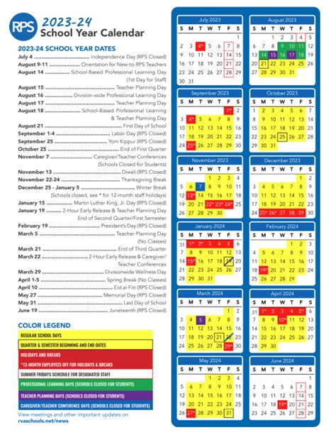 Richmond Public School Calendar 2025 2025 2025 Reyna Charmian