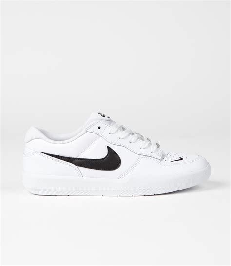 Nike SB Force 58 Premium Shoes - White / Black - White - White | Flatspot