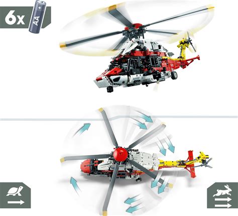 LEGO Technic Airbus H175 Rescue Helicopter Toy Toyrifix