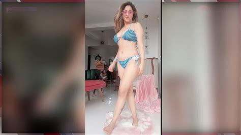 Neha Bhasin Bold Bikini Look Flaunts Her Sexy And Hot Figure In Semi