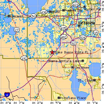 Lake Buena Vista, Florida (FL) ~ population data, races, housing & economy