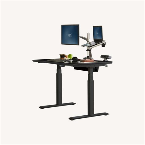 Standing Desk - Electric Varidesk 48" Wide Black - AptDeco