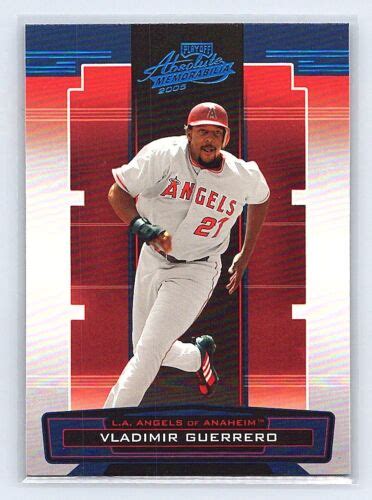 2005 Playoff Absolute Memorabilia 41 Vladimir Guerrero Sr MT NRMT EBay