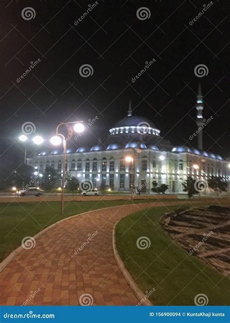 Makhachkala stock photo. Image of russia, city, night - 156900094