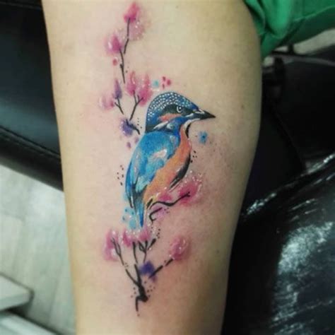 Impressive Bird Tattoo Designs That You Can Try In Kingfisher